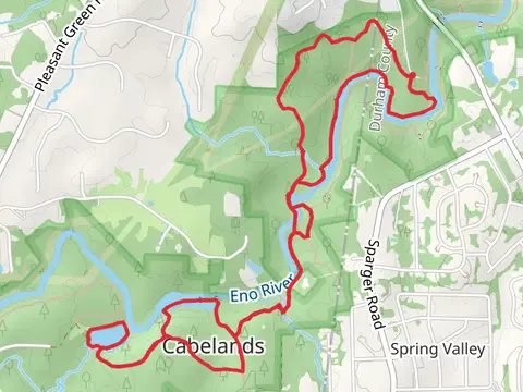 Bobbitt Hole, Laurel Bluffs and Eno Quarry Loop Trail