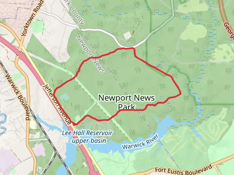 Newport News Park Loop - North