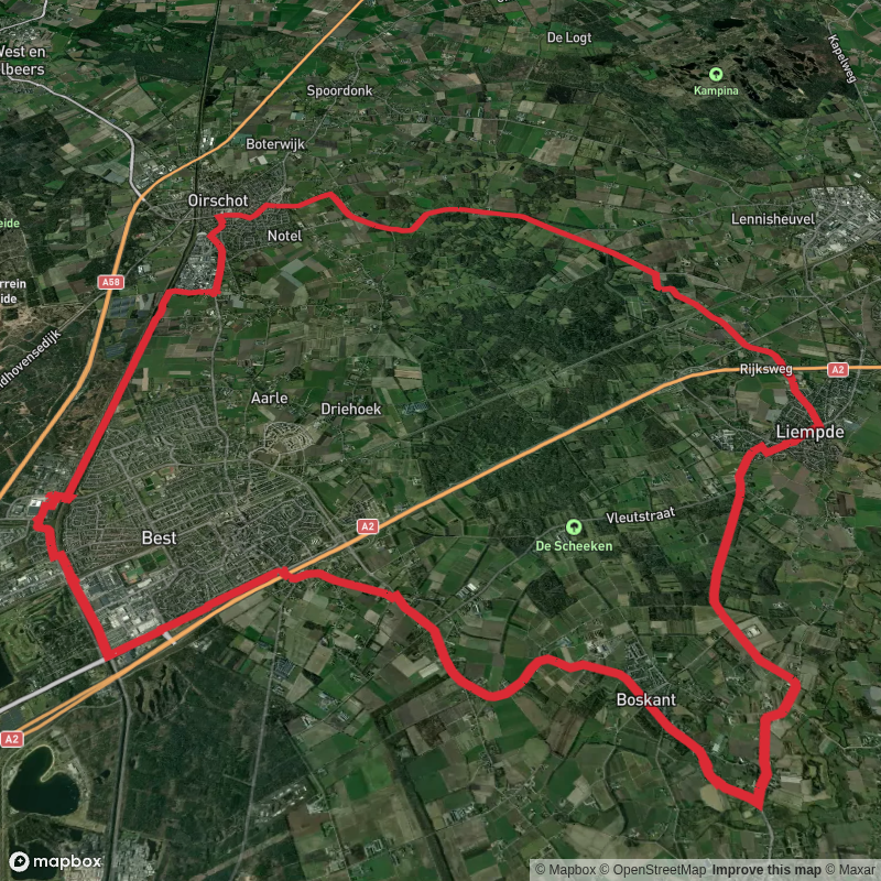 Bestse Weg, Oude Grint Weg and Sint Oedenrodese Weg