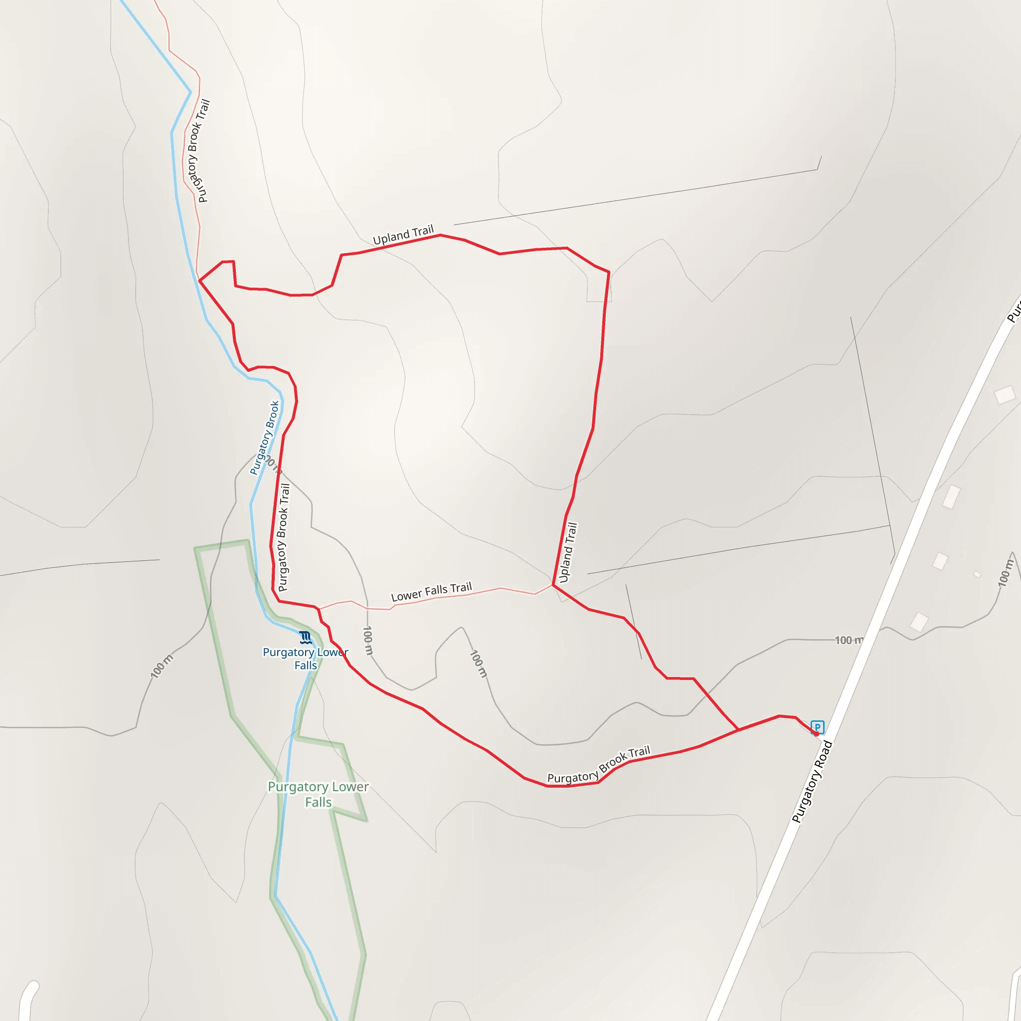 Mcdellan Loop Trail mobile static map