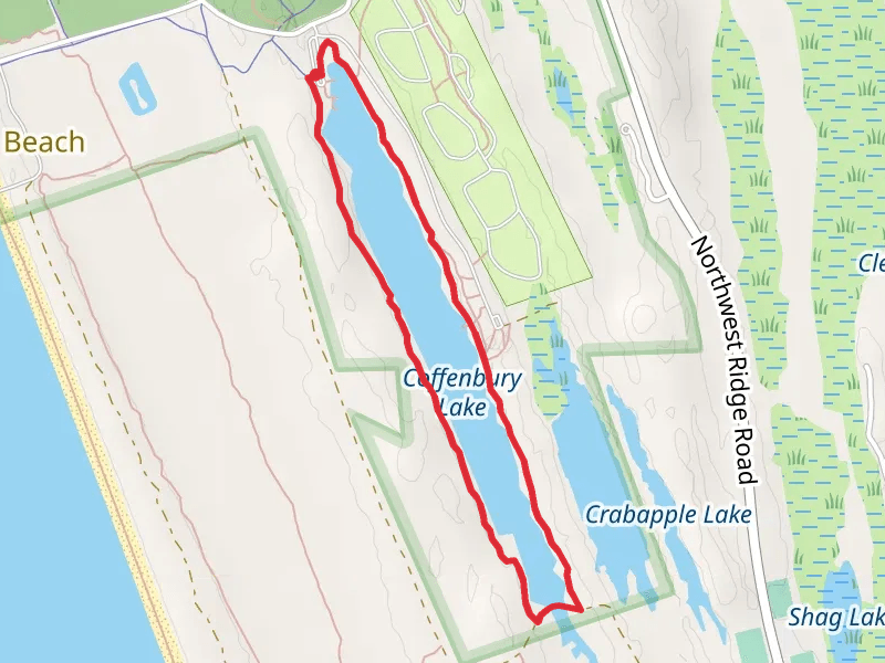 Coffenbury Lake Loop