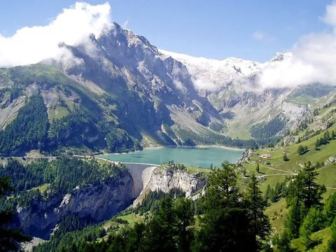 Lac de Tseuzier to Etang-Long Arbaz Trail