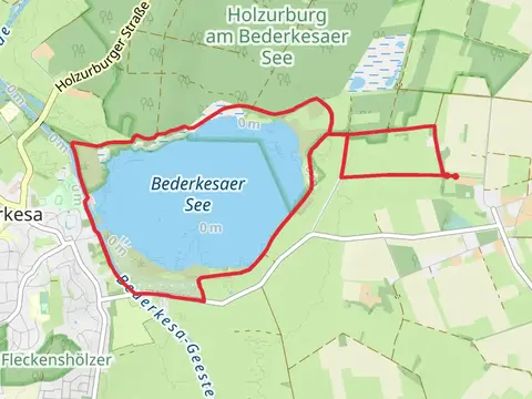 Bederkesaer See via Seerundweg