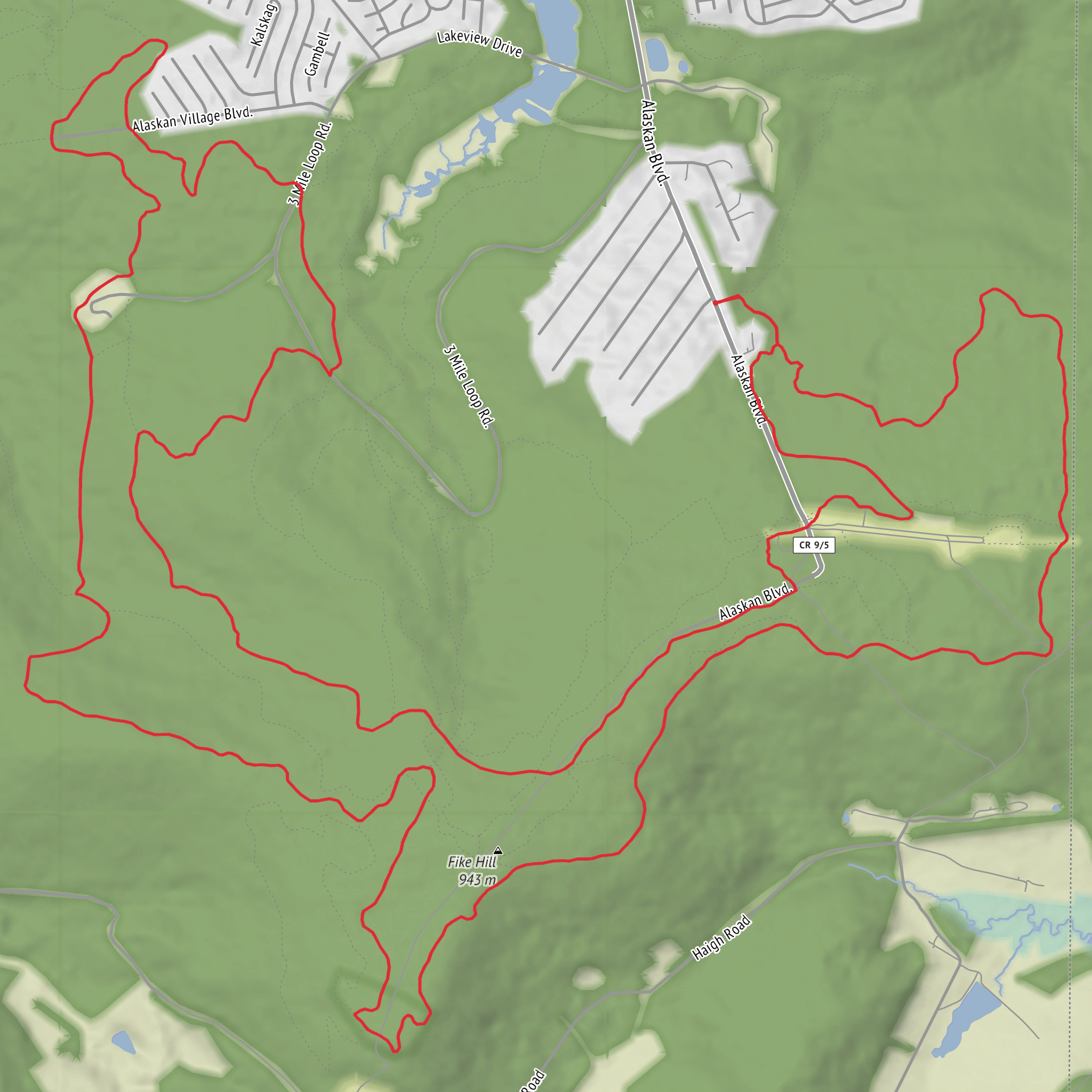 Race Loop - Moderate mobile static map