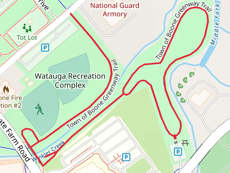 Town of Boone Greenway Loop Trail