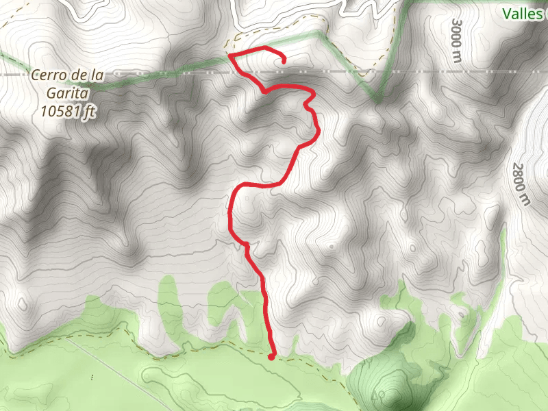 Cerro de la Garita Trail