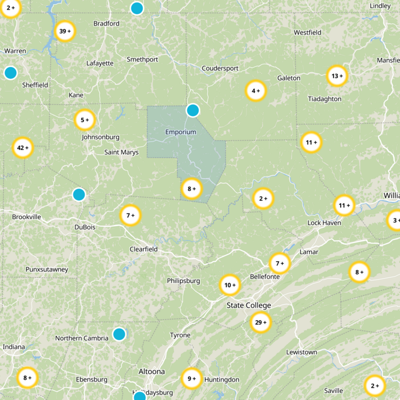 Cameron County Static Map
