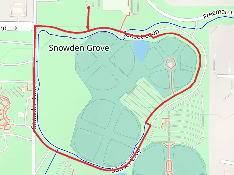 Snowden Grove Park Loop