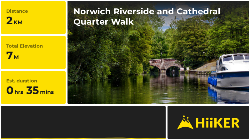Norwich Riverside and Cathedral Quarter Walk | Norfolk | England