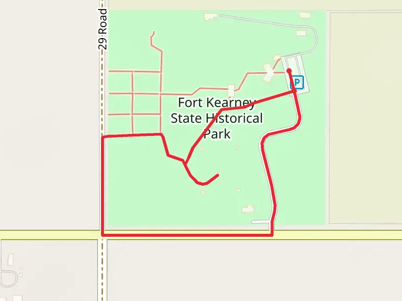 Fort Kearney State Historical Park Loop