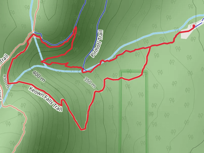 Keown Falls Loop Trail