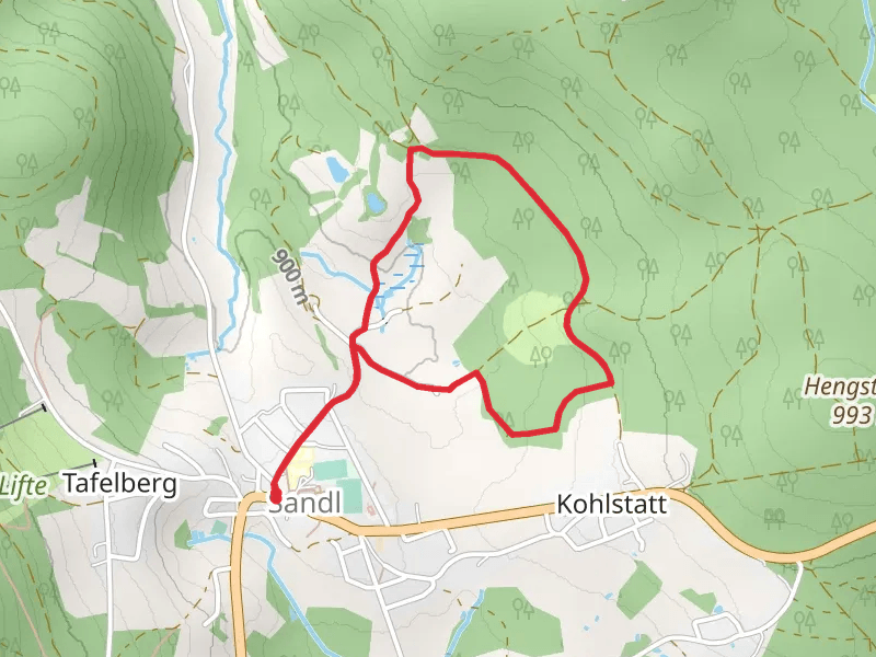 Sandl Loop - Stories Trail