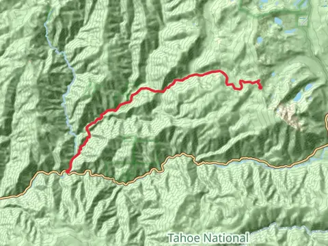 Sunrise, Butcher Ranch and First Divide Trail