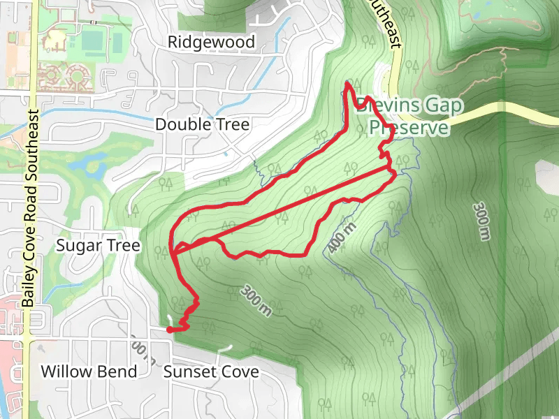 Smokerise and Sugar Tree Loop Trail
