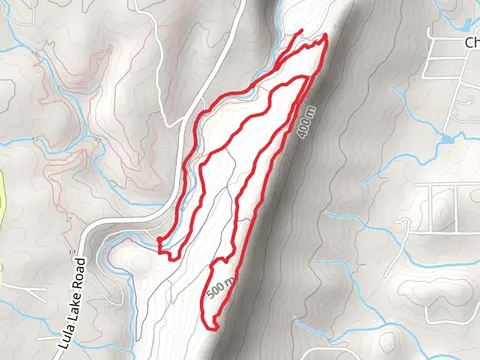 Old RR Grade, Bluff and Jedi Loop Trail