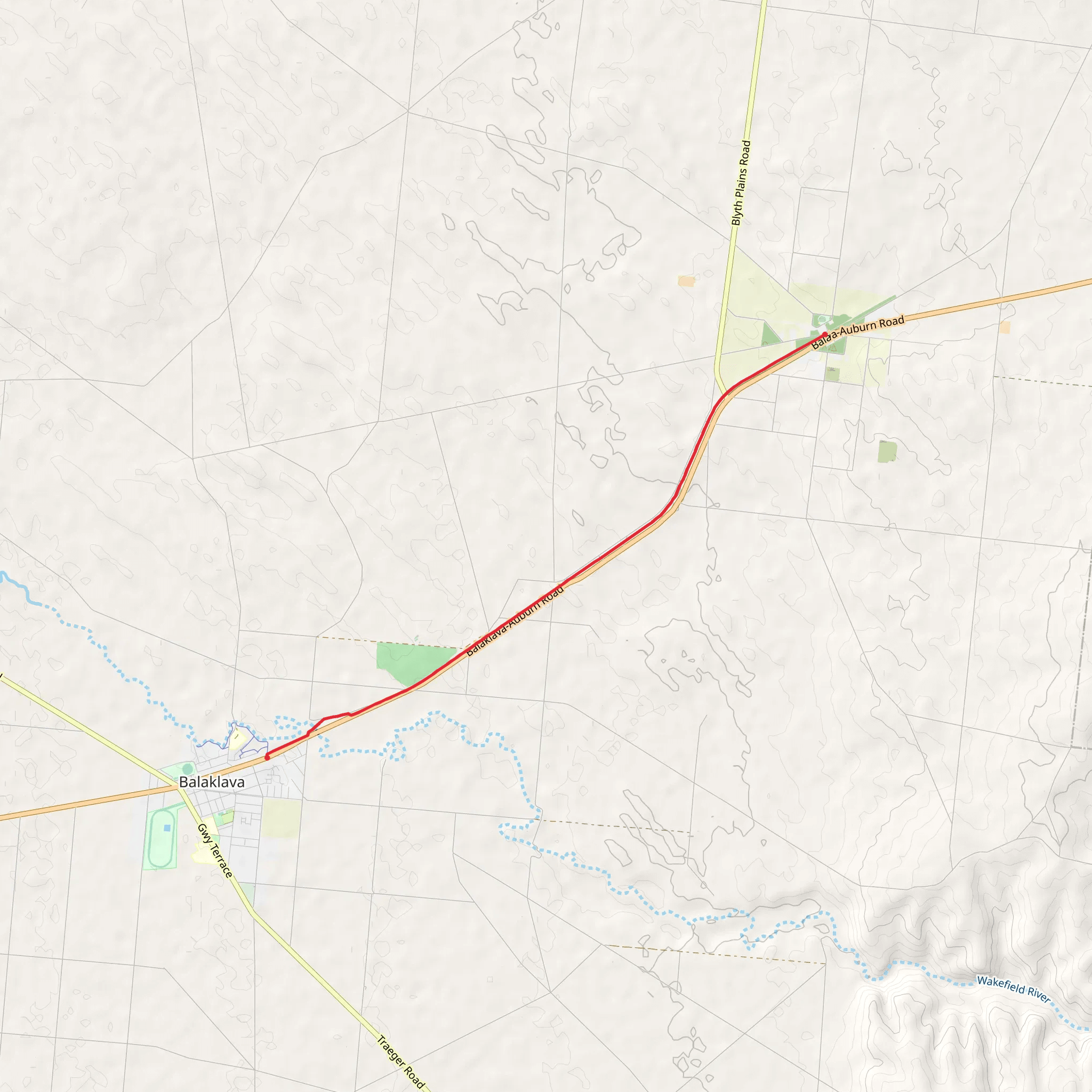 Shamus Liptrot Trail mobile static map