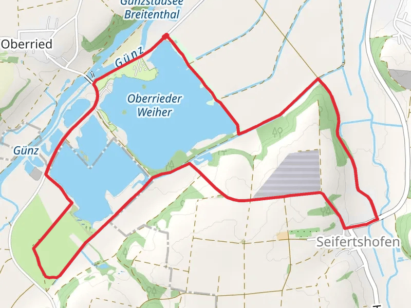 Oberrieder Weiher and Günzberg Loop