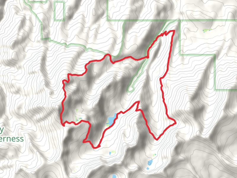 Strawberry Creek and Strawberry Mountain via Onion Creek