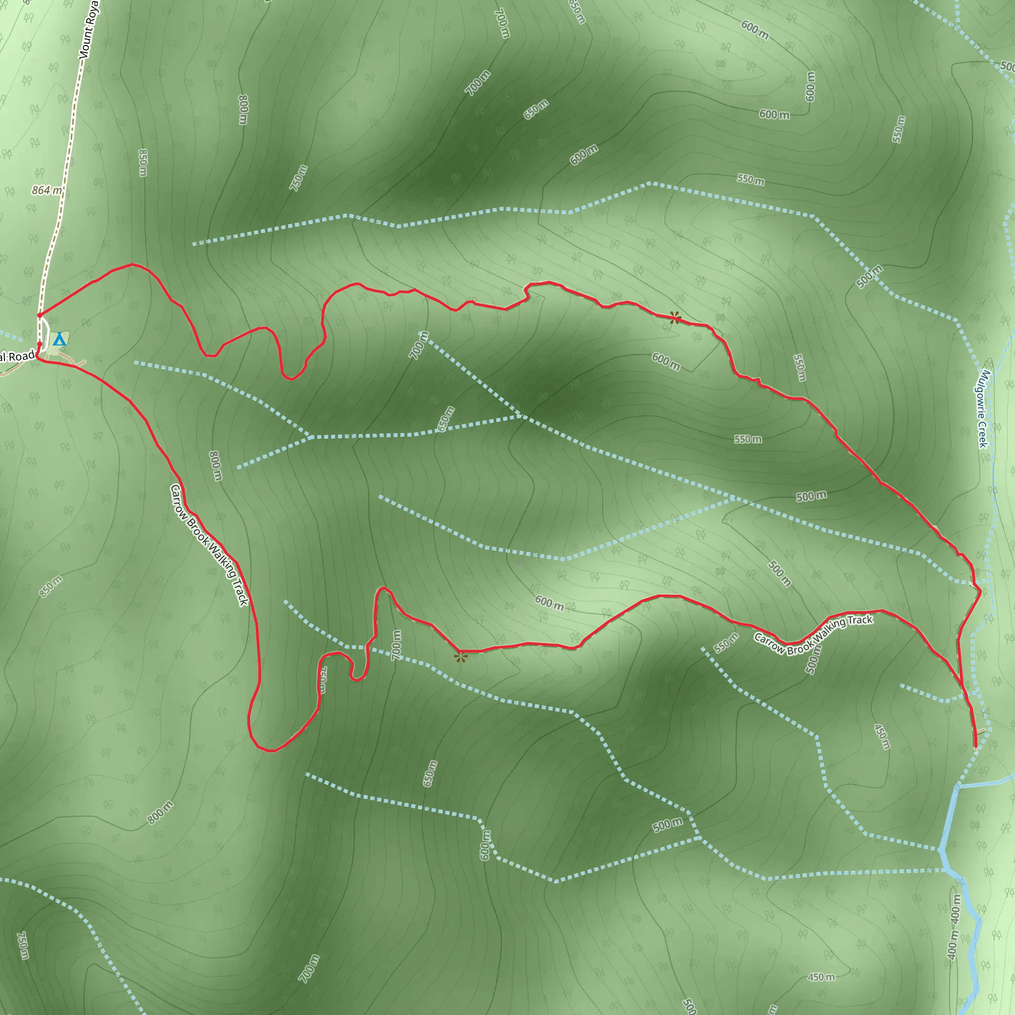 Carrow Brook Tack mobile static map
