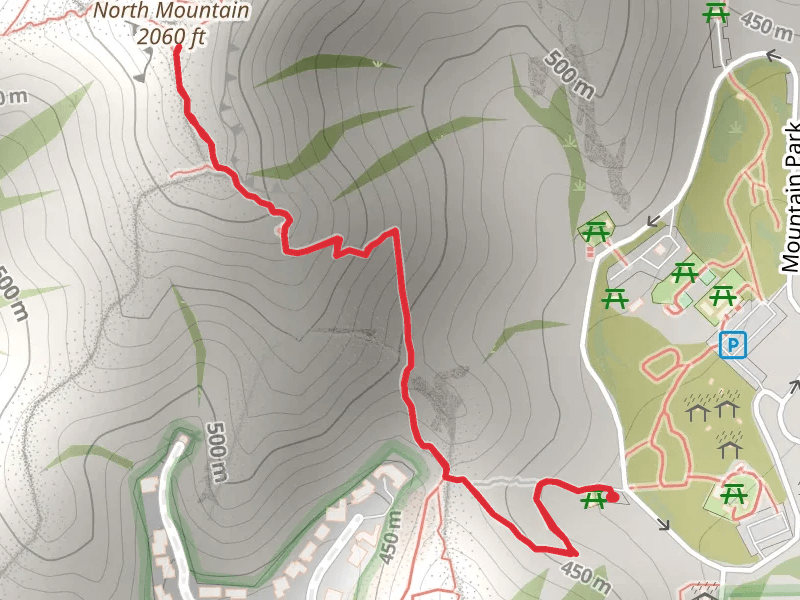 North Mountain via North Mountain Park