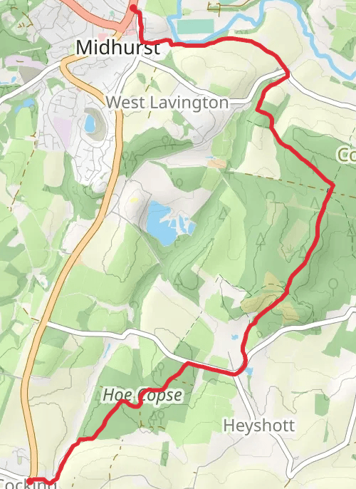 Hike on Wet day 2 mobile static map