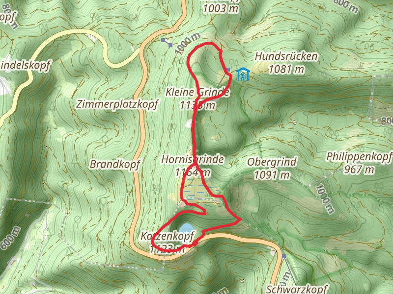 Mummelsee and Kleine Grinde Loop