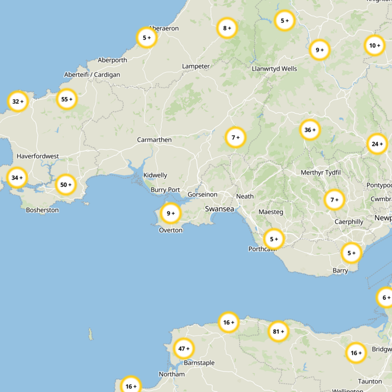 Swansea Static Map