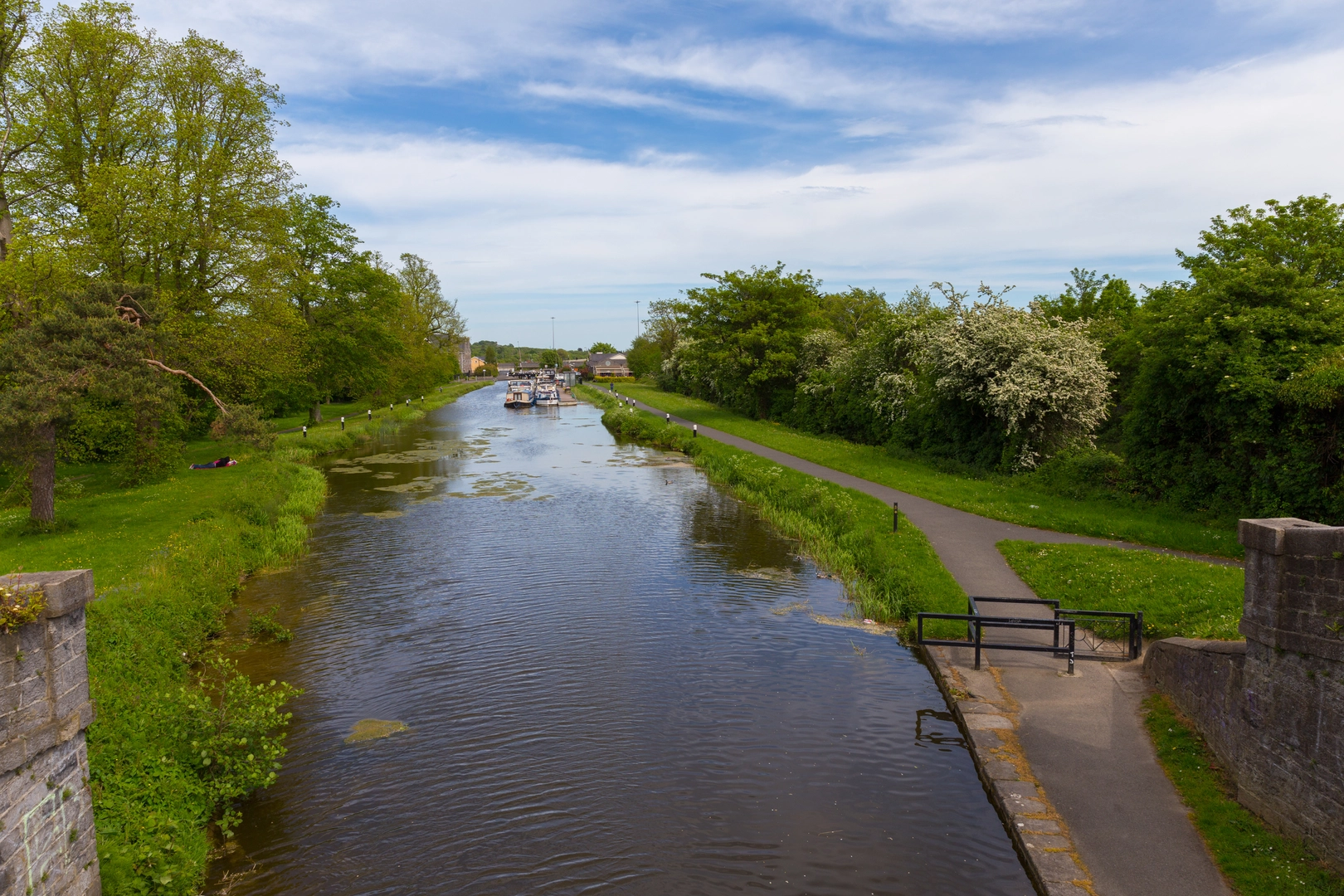 An image depicting the trail Royal Canal Greenway - Longford Clondra Section and its surrounding area.