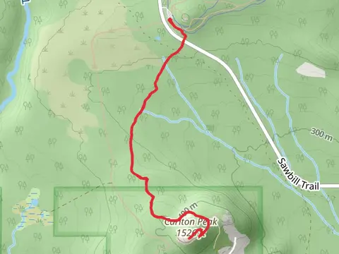 Carlton peak via Superior Hiking Trail