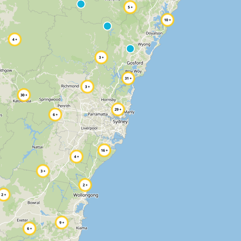 Sydney Static Map