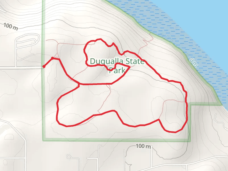 North Trail and Big Loop Trail