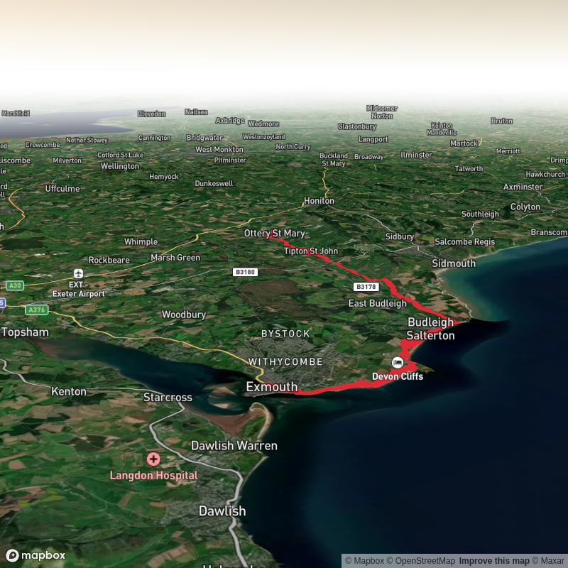 Exmouth to Ottery