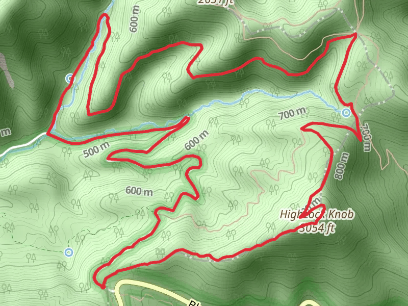 Petites Gap, Highcock Knob and Appalachian Loop Trail
