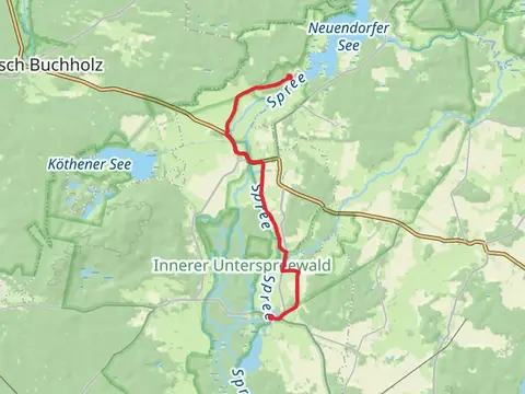 Schlepzig to Neuendorf am See via Paul-Gerhardt Weg