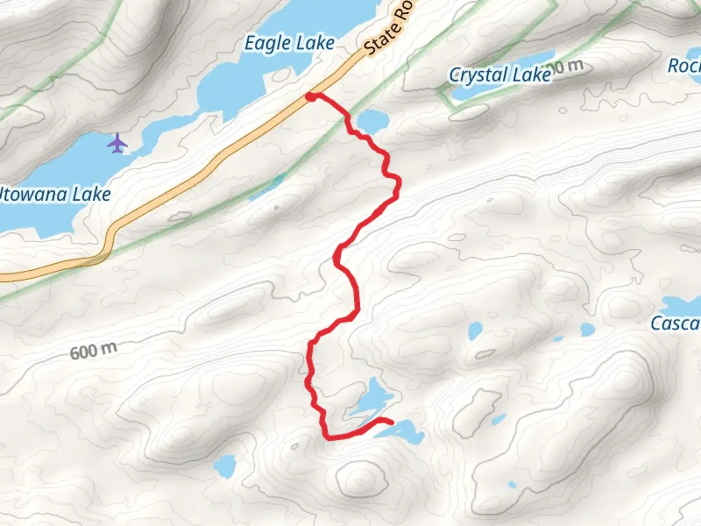 An image depicting the trail Wilson Pond Trail and its surrounding area.