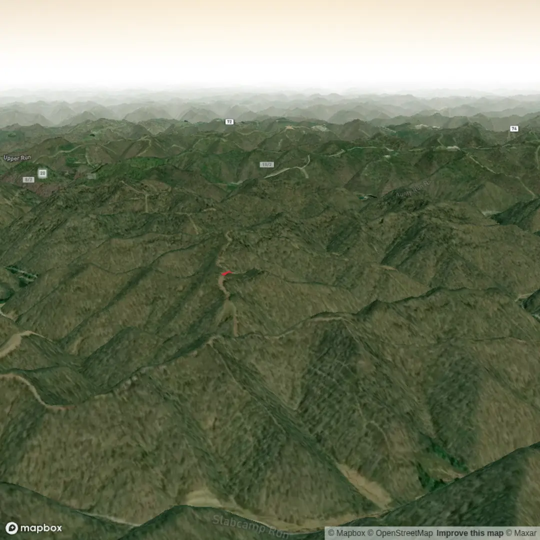 An image depicting the trail Horse Run Trail and its surrounding area.