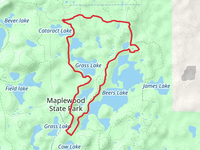 Bass Lake and Grass Lake Loop