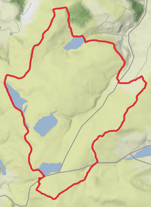 Manshead End Trig  mobile static map