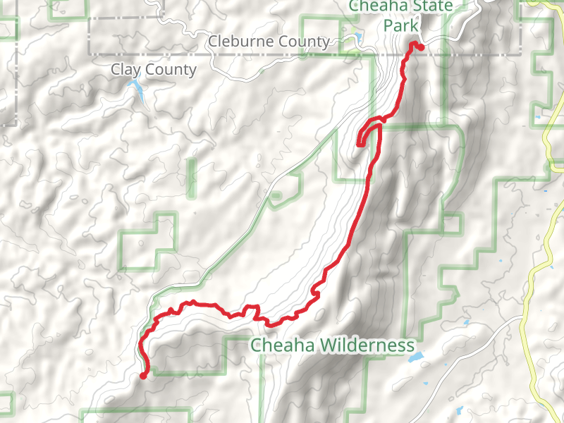 Pinhoti Trail from Adams Gap