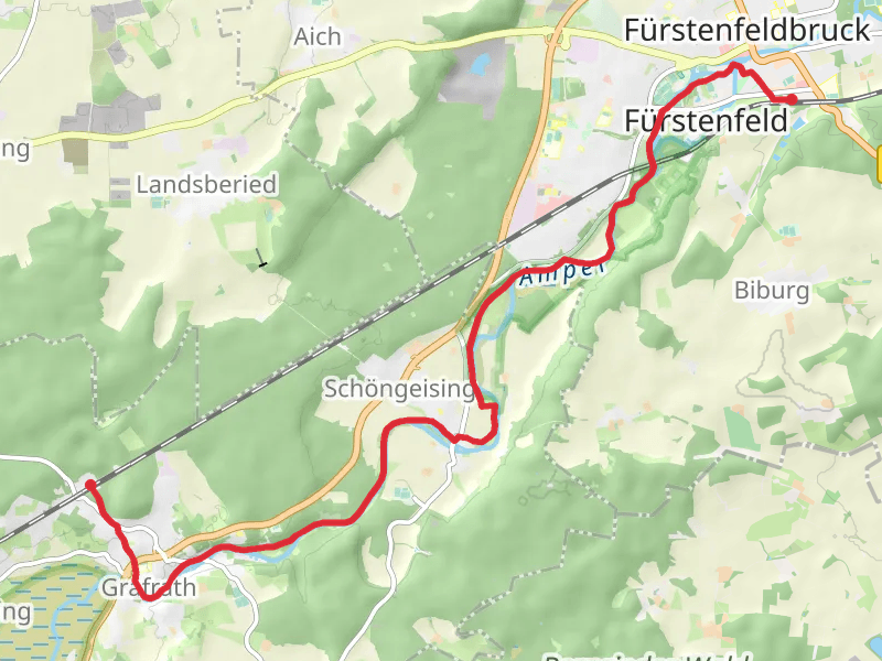 Grafrath to Weiherhaus Walk