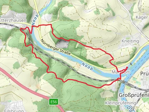 Wallfahrer Weg and Jurasteig Haupt Route