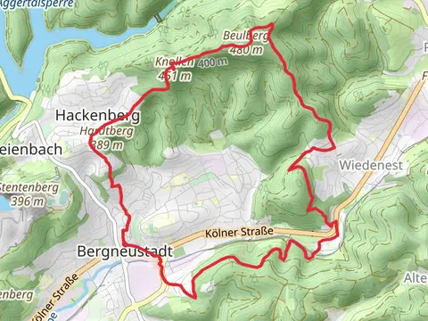 Knollen via Feuer and Flamme Weg
