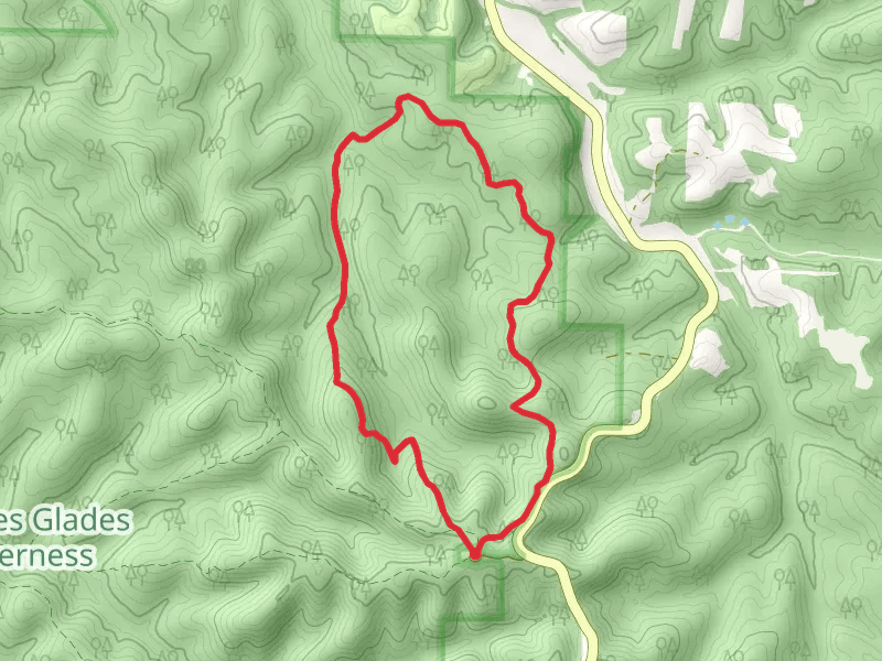 Pees Hollow Loop Trail