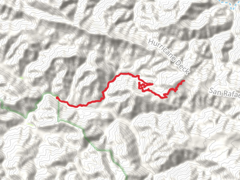 Manzana and Lost Valley Trail