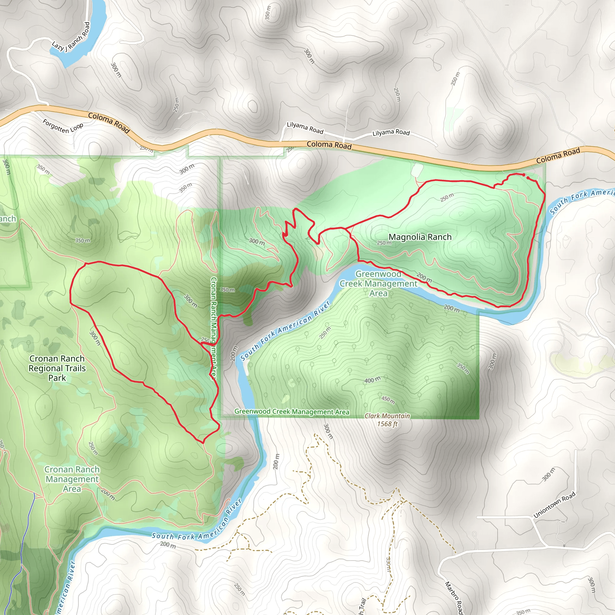 Gerle Loop Trail and Cronan Ranch Regional Park Loop | El Dorado