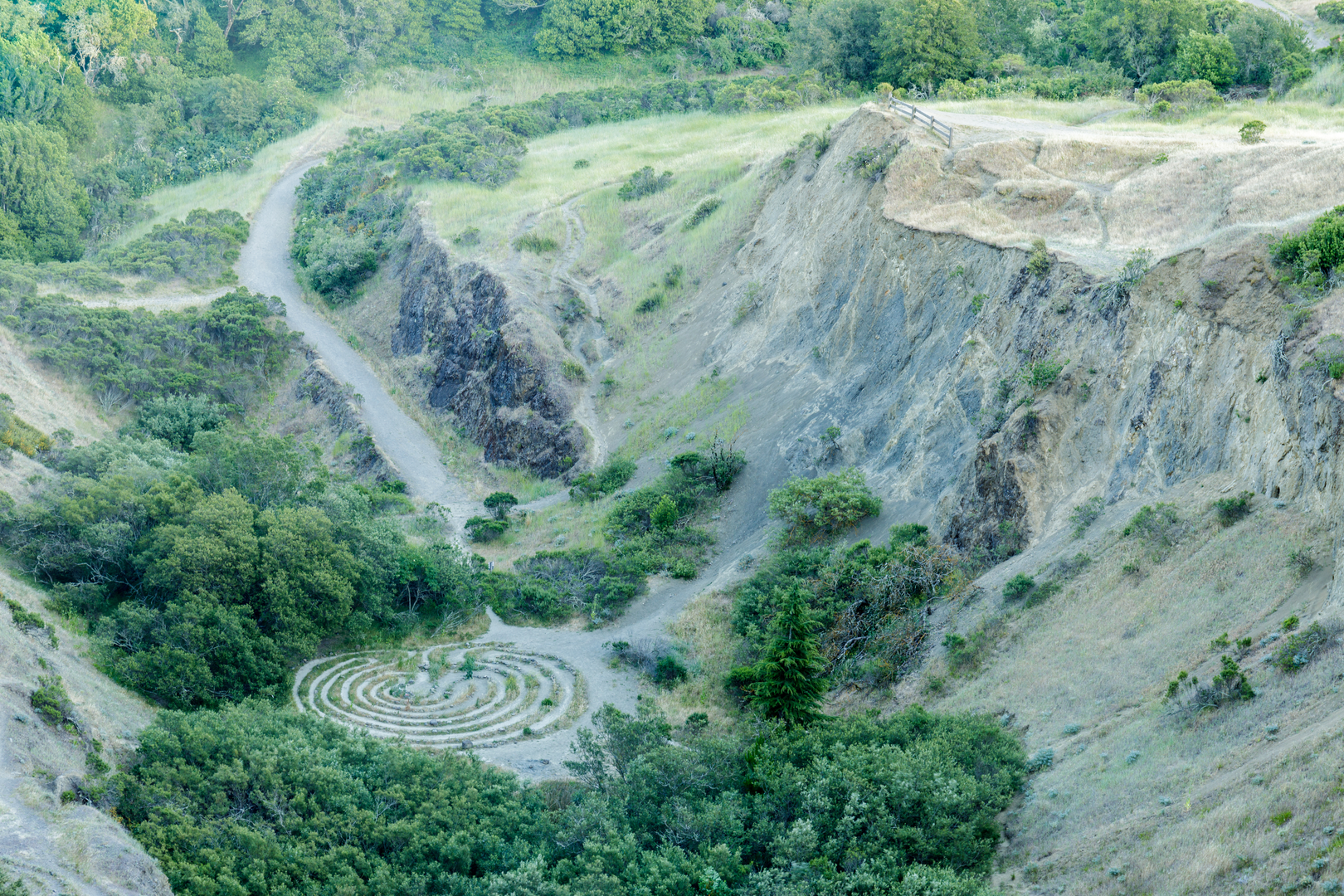 An image depicting the trail Skyline Trail - Redwood Valley Railway and its surrounding area.