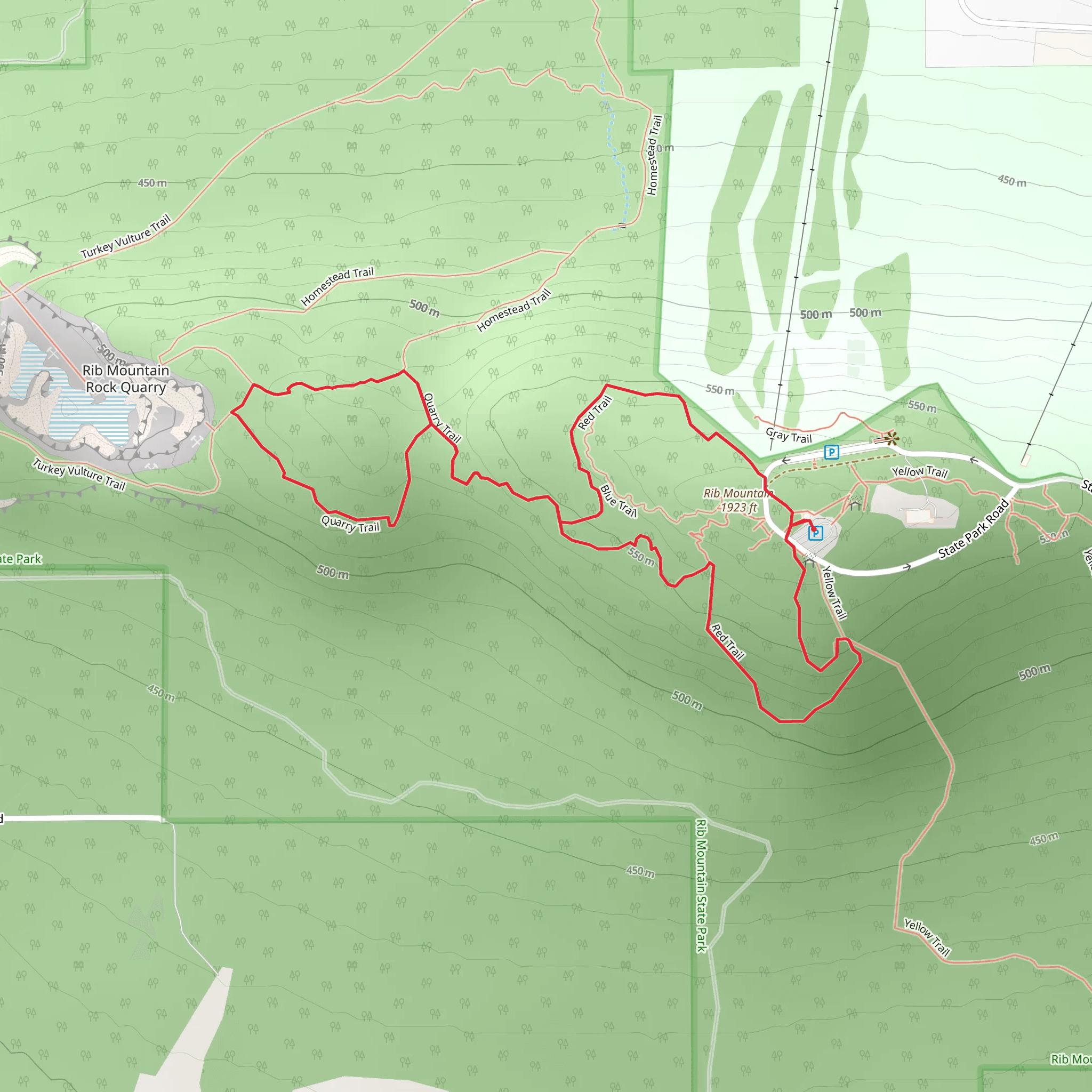 Red and Quarry Loop Trail | Marathon County | Wisconsin