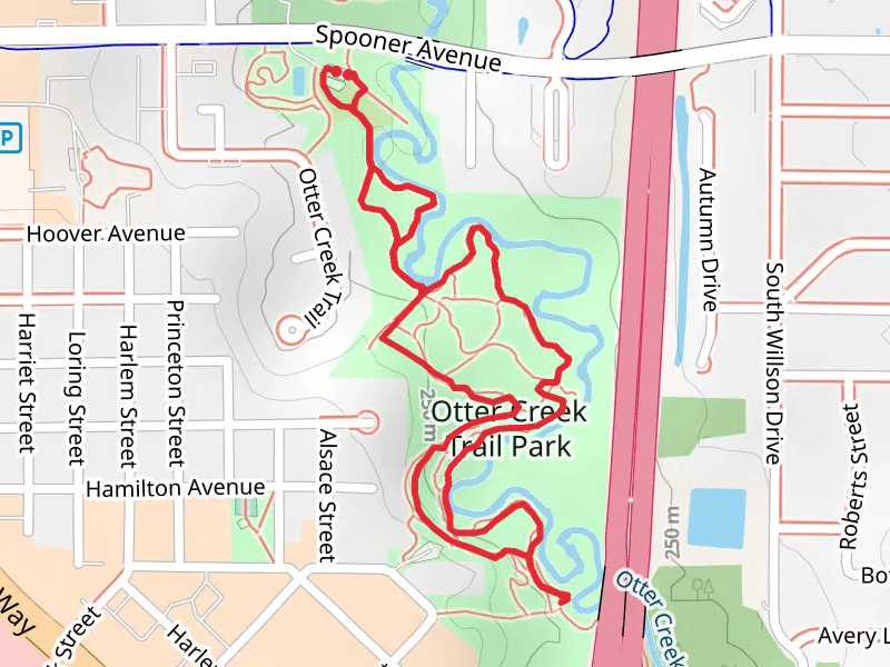 CReek's Edge, Feel the Burn and Bypass Loop Trail