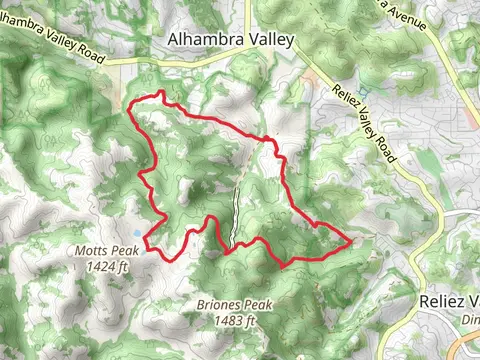 Orchard, Spengler and Diablo View Loop Trail