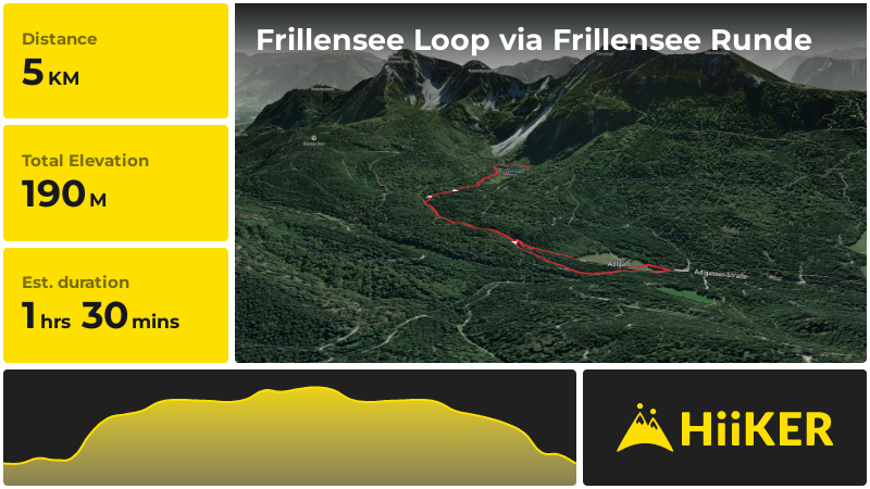 Frillensee Loop via Frillensee Runde | Traunstein | Germany